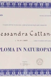 1_Diploma Naturopatia_Percorso formativo abilitante alla professione di Naturopata.